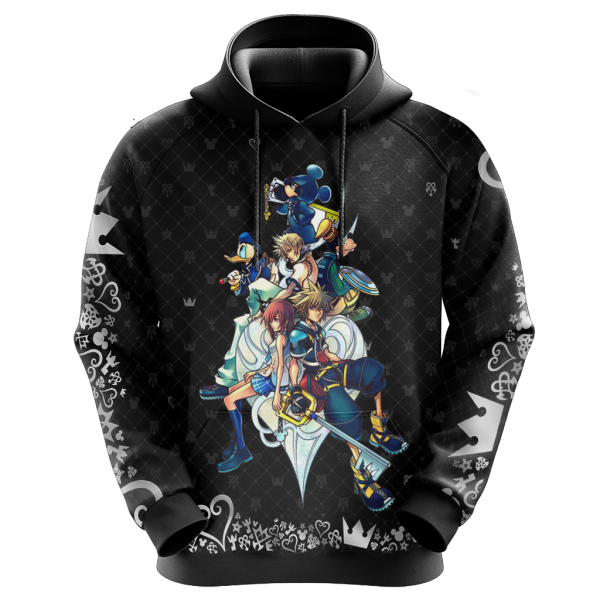 Kingdom Hearts New Look Unisex 3D T-shirt