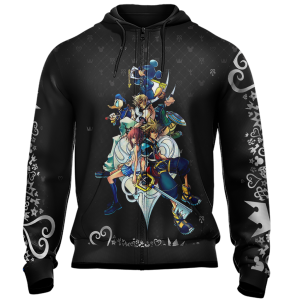 Kingdom Hearts New Look Unisex 3D T-shirt   