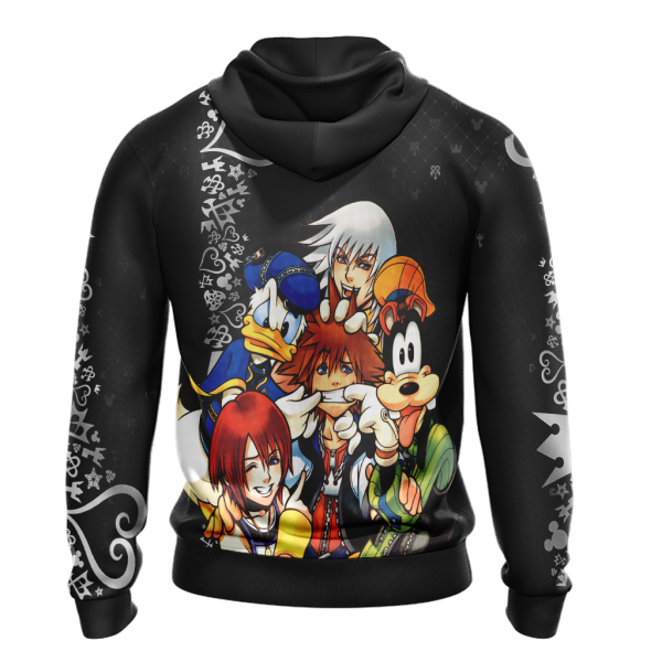 Kingdom Hearts New Look Unisex 3D T-shirt