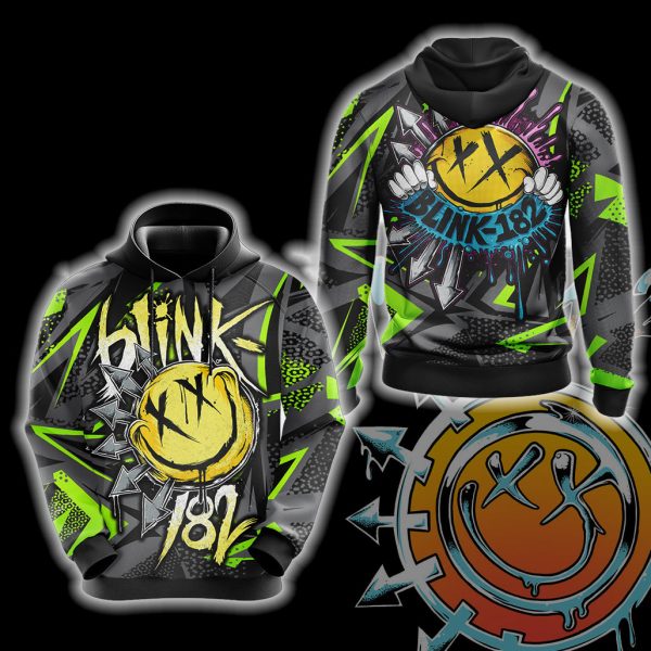 Blink-182 - Good girls they like to sin Unisex 3D T-shirt Hoodie S