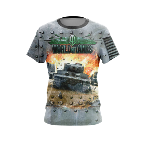 World of Tanks New Unisex 3D T-shirt   