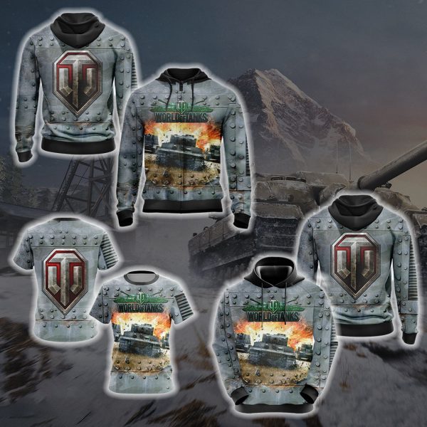 World of Tanks New Unisex 3D T-shirt