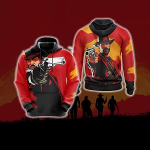 Red Dead Redemption Unisex 3D T-shirt Hoodie S 