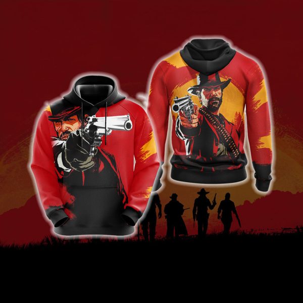 Red Dead Redemption Unisex 3D T-shirt Hoodie S