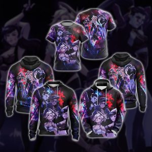 K/DA Band x Overwatch Female Characters Unisex 3D T-shirt   