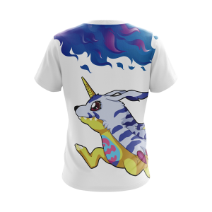 Digimon - Garurumon Cute As Hell Unisex 3D T-shirt   