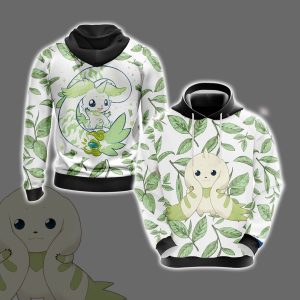 Digimon - Terriermon New Unisex 3D T-shirt Hoodie S 