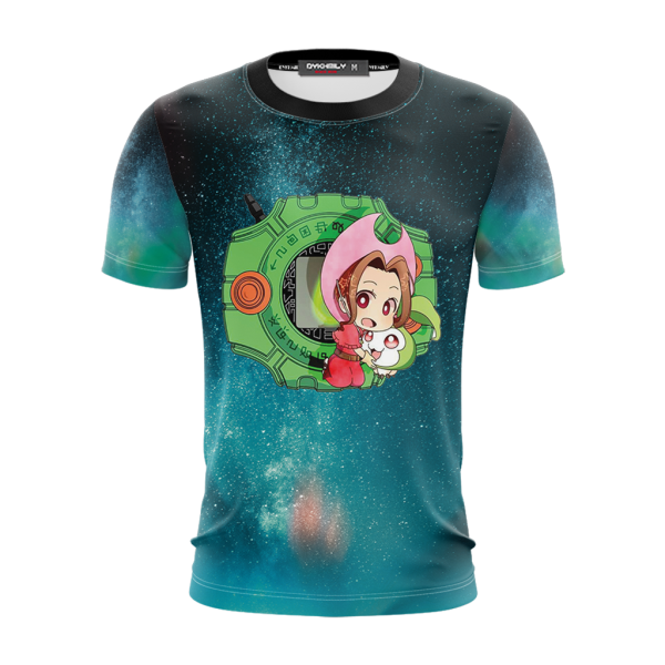 Digimon Mimi And Tanemon Unisex 3D T-shirt