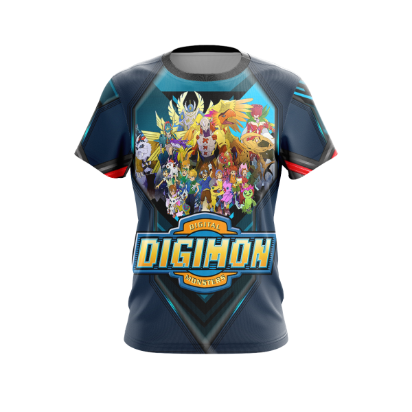 Digimon New Collection Unisex 3D T-shirt