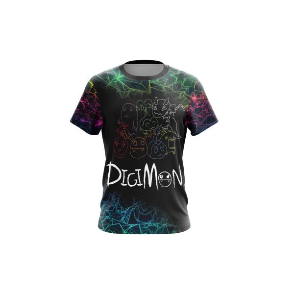 Digimon New Unisex 3D T-shirt