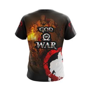 God Of War Character Unisex 3D T-shirt   