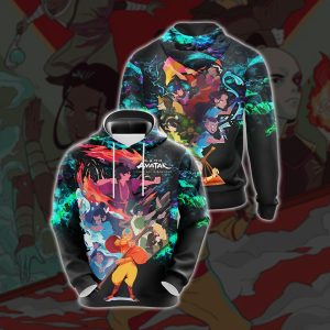 Avatar: The Last Airbender Unisex 3D T-shirt Hoodie S 