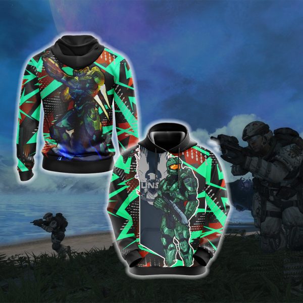 Halo - Combat Evolved New Style Unisex 3D T-shirt Hoodie S