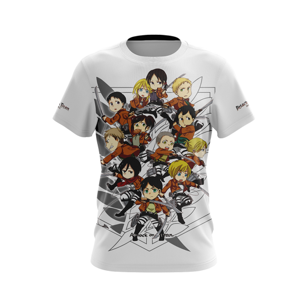 Attack on Titan New Unisex 3D T-shirt