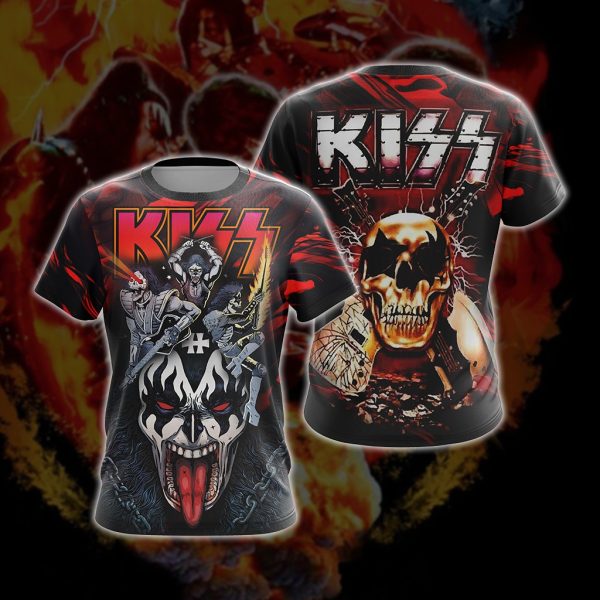 Kiss Band Unisex 3D T-shirt