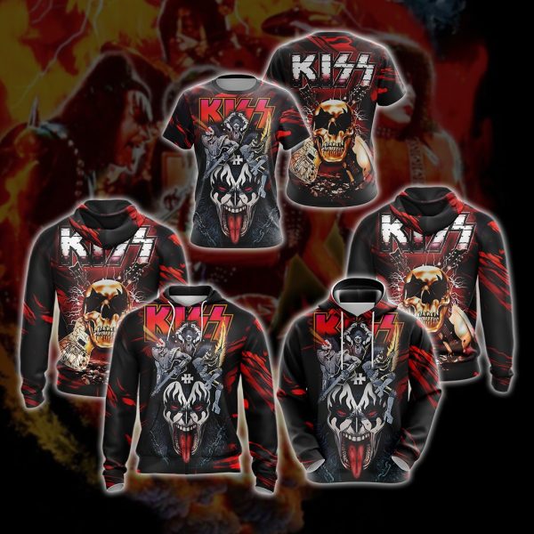 Kiss Band Unisex 3D T-shirt