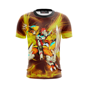 Digimon Greymon And Yagami Taichi 3D T-shirt   