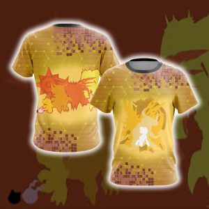 Digimon Greymon Unisex 3D T-shirt S