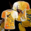 Digimon - Greymon New Collection Unisex 3D T-shirt T-shirt S