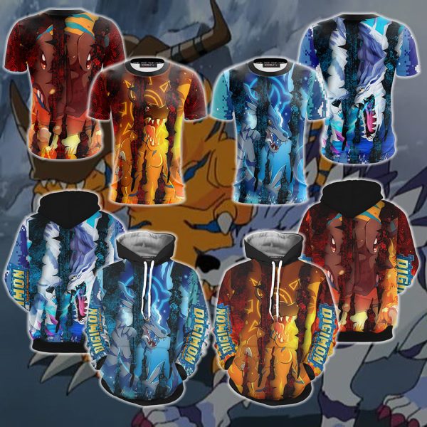 Digimon - Greymon New Unisex 3D T-shirt