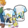 Digimon - Matt Ishida And Garurumon New Unisex 3D T-shirt