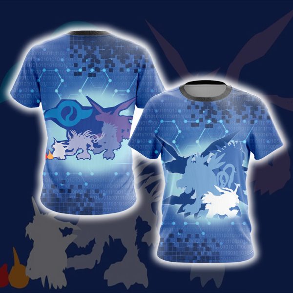 Digimon Gabumon Unisex 3D T-shirt S