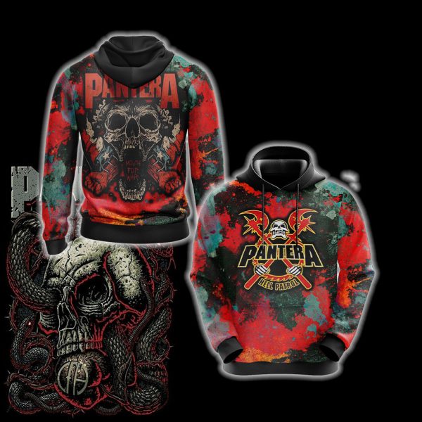 Pantera Unisex 3D T-shirt Hoodie S