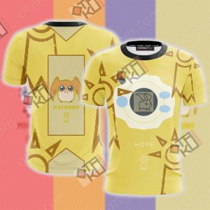 Digimon The Crest Of Hope Patamon Unisex 3D T-shirt