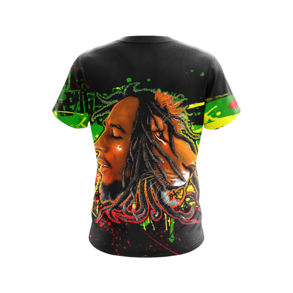 Bob Marley x Lion Unisex 3D T-shirt