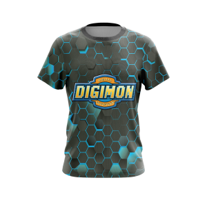 Digimon New Version Unisex 3D T-shirt   