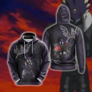 Digimon - Beelzemon New 3D T-shirt Hoodie S 