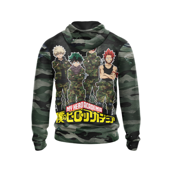 My Hero Academia in Military Uniform Unisex 3D T-shirt