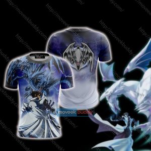 Yu-Gi-Oh! Seto Kaiba And Blue-Eyes Dragon Unisex 3D T-shirt