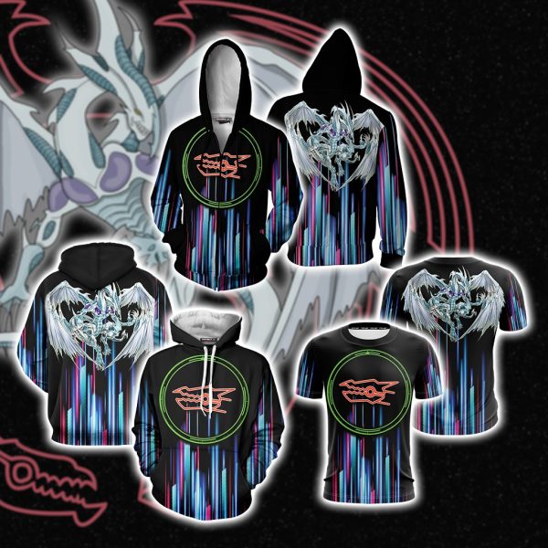 Yu-Gi-Oh! Stardust Dragon New 3D T-shirt