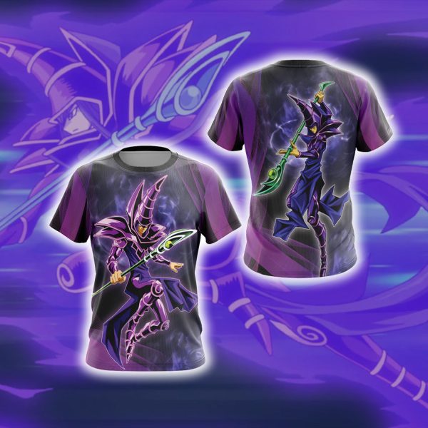 Yu-Gi-Oh! Dark Magician (Male) New Unisex 3D T-shirt