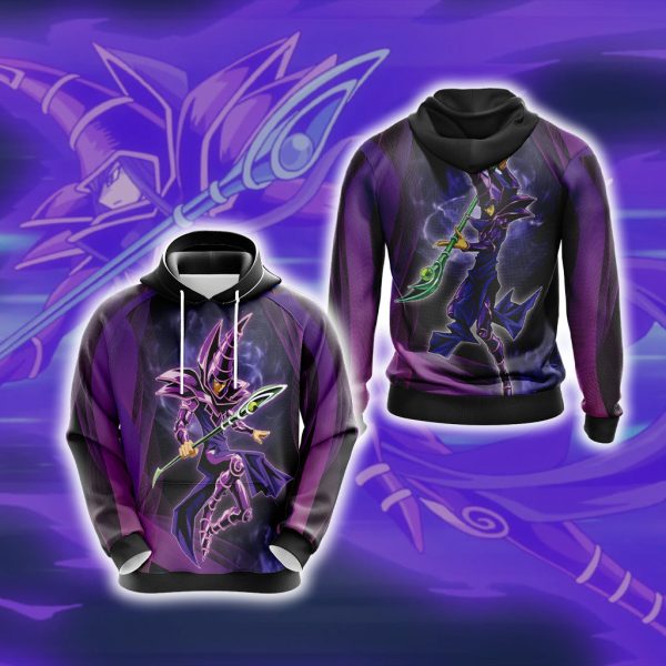 Yu-Gi-Oh! Dark Magician (Male) New Unisex 3D T-shirt Hoodie S