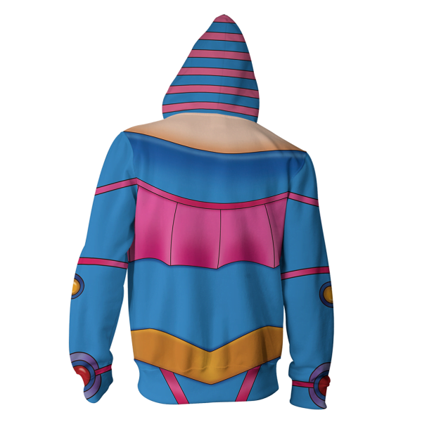 Yu-Gi-Oh! Dark Magician Girl Cosplay Zip Up Hoodie Jacket