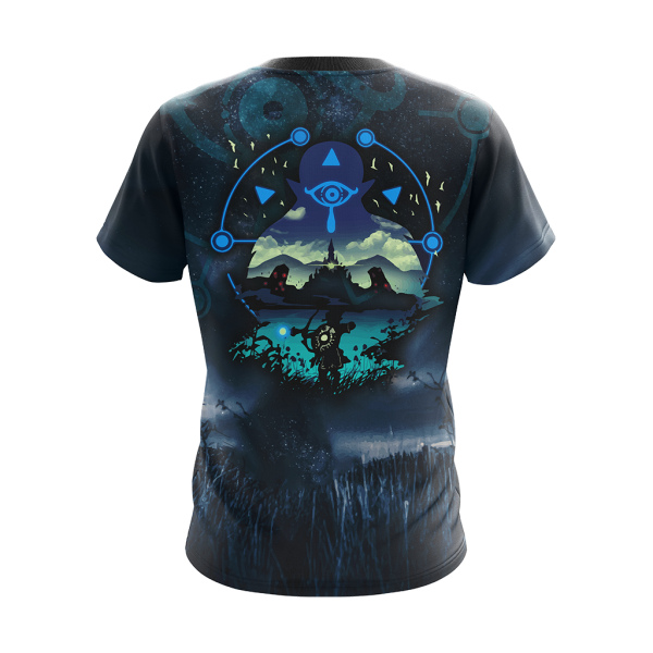 The Legend of Zelda - Sheikah Symbol Unisex 3D T-shirt