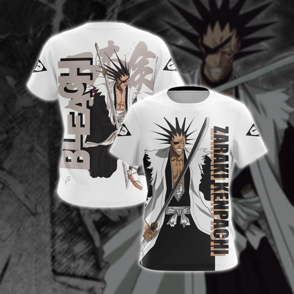 Bleach - Zaraki Kenpachi New Style Unisex 3D T-shirt