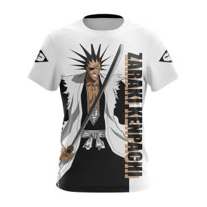 Bleach - Zaraki Kenpachi New Style Unisex 3D T-shirt   