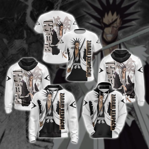 Bleach - Zaraki Kenpachi New Style Unisex 3D T-shirt