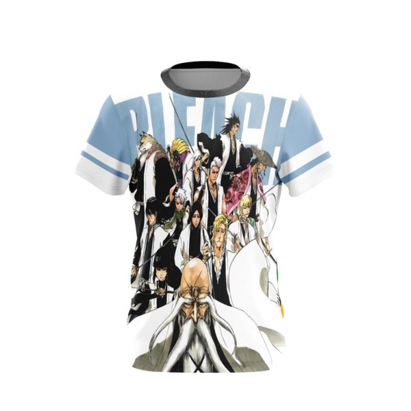 Bleach - Gotei 13 Unisex 3D T-shirt