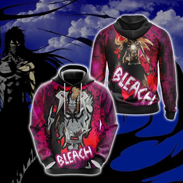 Bleach Unisex 3D T-shirt Hoodie S