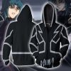 Yu-Gi-Oh! GX Zane Truesdale Cosplay Zip Up Hoodie Jacket XS