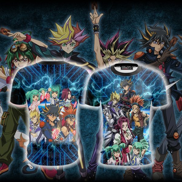 Yu-Gi-Oh! 5D's Unisex 3D T-shirt