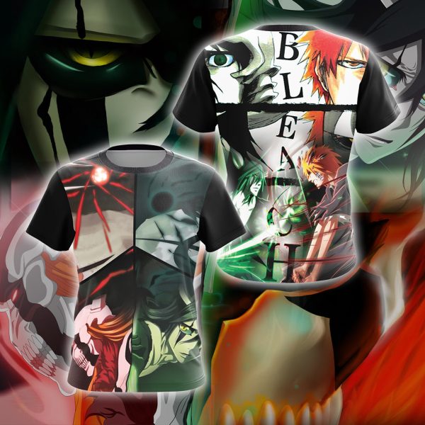 Bleach - Ichigo x Ulquiorra Unisex 3D T-shirt