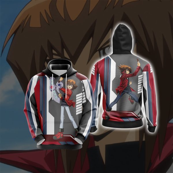 Yu-Gi-Oh! Yuki Judai New Unisex 3D T-shirt Hoodie S