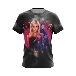 Buffy The Vampire Slayer New Look Unisex 3D T-shirt   