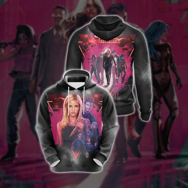 Buffy The Vampire Slayer New Look Unisex 3D T-shirt Hoodie S