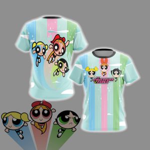 The Powerpuff Girls New Collection Unisex 3D T-shirt   